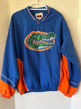 Vintage 58 Sports Florida Gators Pullover Windbreaker Jacket Mens XL